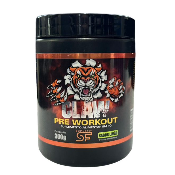 Pré Treino Claw + Foco E Energia - 300g