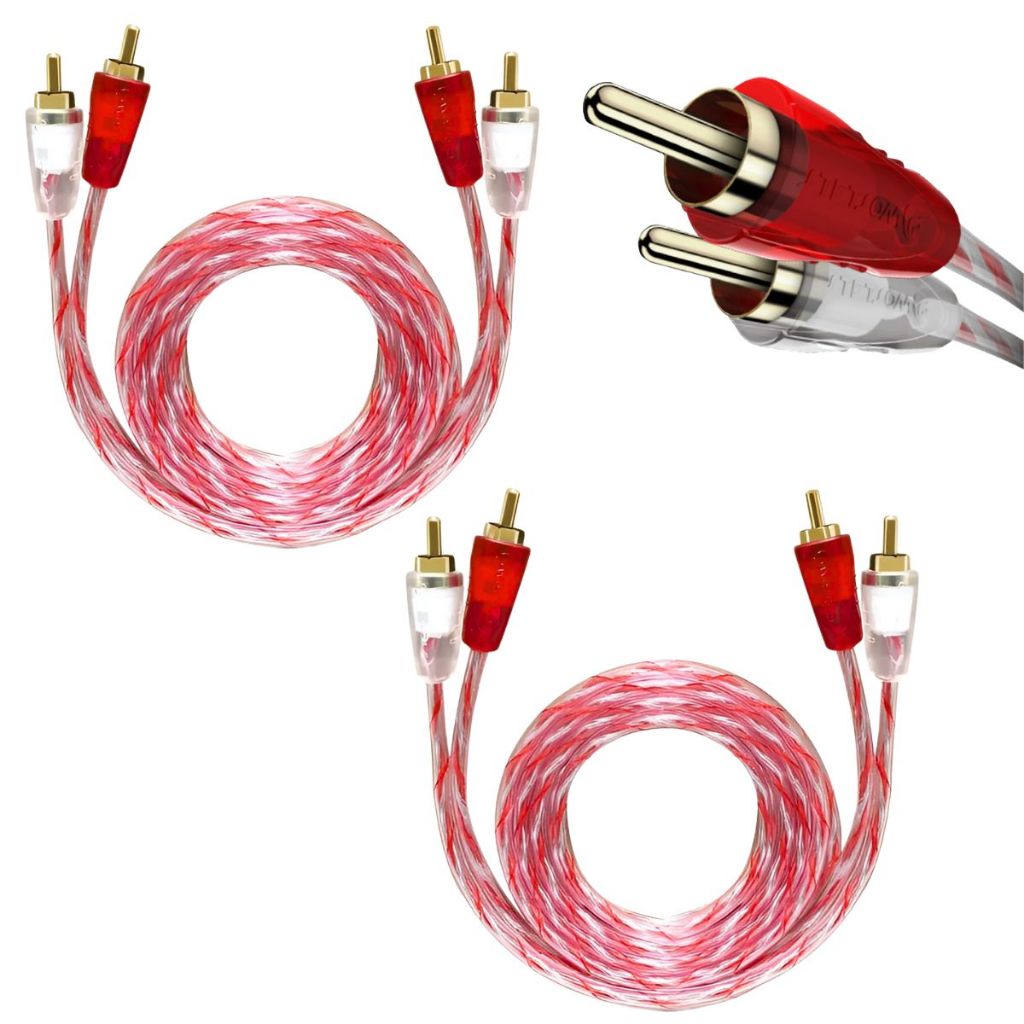 Cabo Rca Stetsom Injetado Amplificador Som 1Metro 2 Unid em Oferta na Shopee
