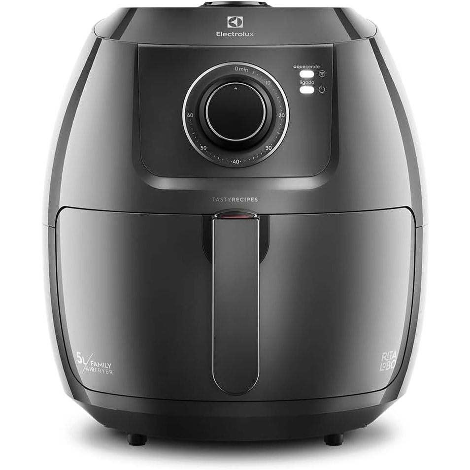 Air Fryer Electrolux por Rita Lobo 6,5L Grafite Family Efficient 1700W (EAF50) 127V