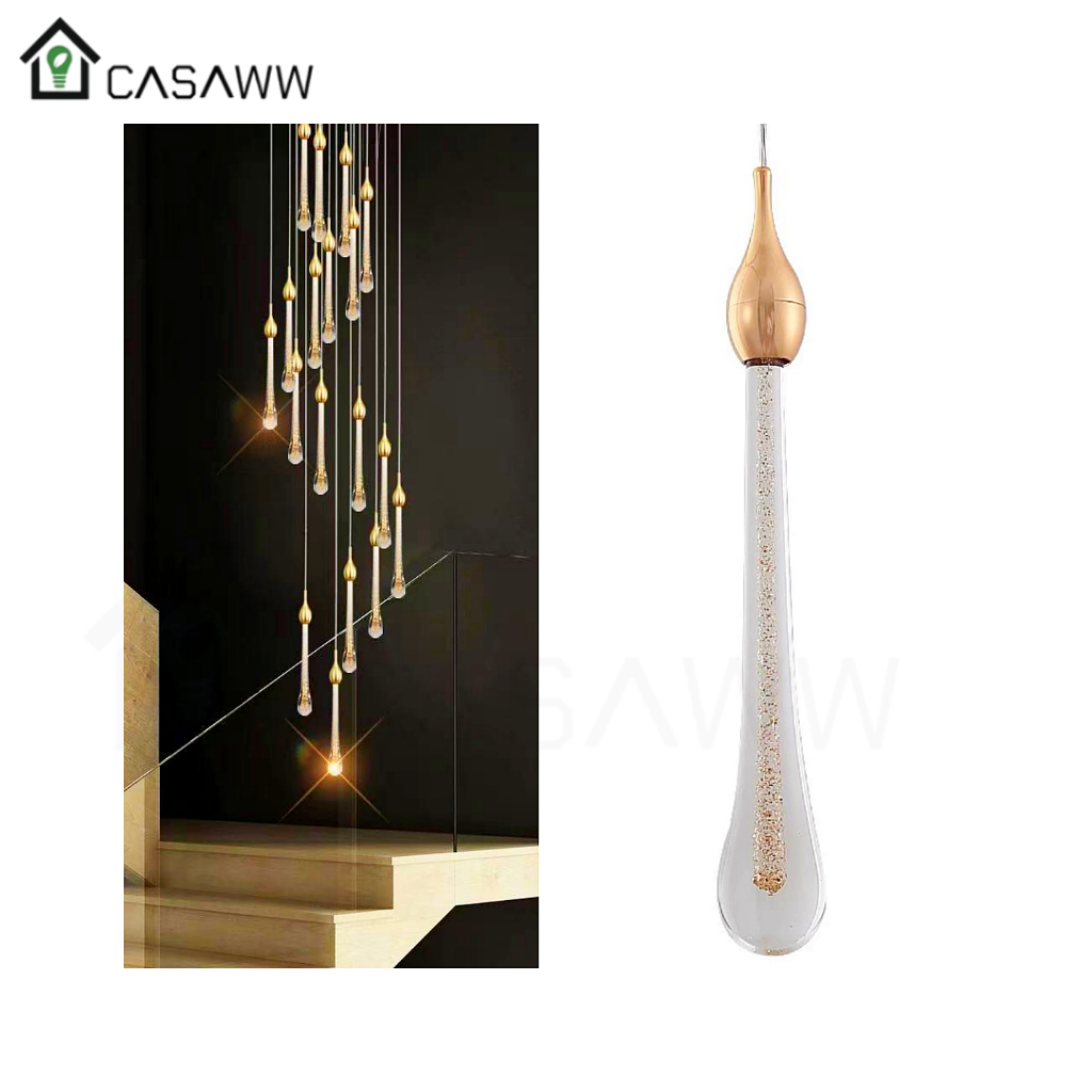 Pendente Gota Grande Luminária Pendente Lavabo Cabeceira Hall Gota Cristal Cinderella Decor