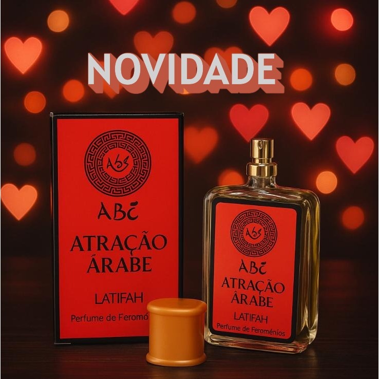 PERFUME MASCULINO ATRAÇÃO ÁRABE 100ML - INSPIRADOS EM FRAGRÂNCIA ÁRABE COM FEROMÔNIOS ATIVADOS