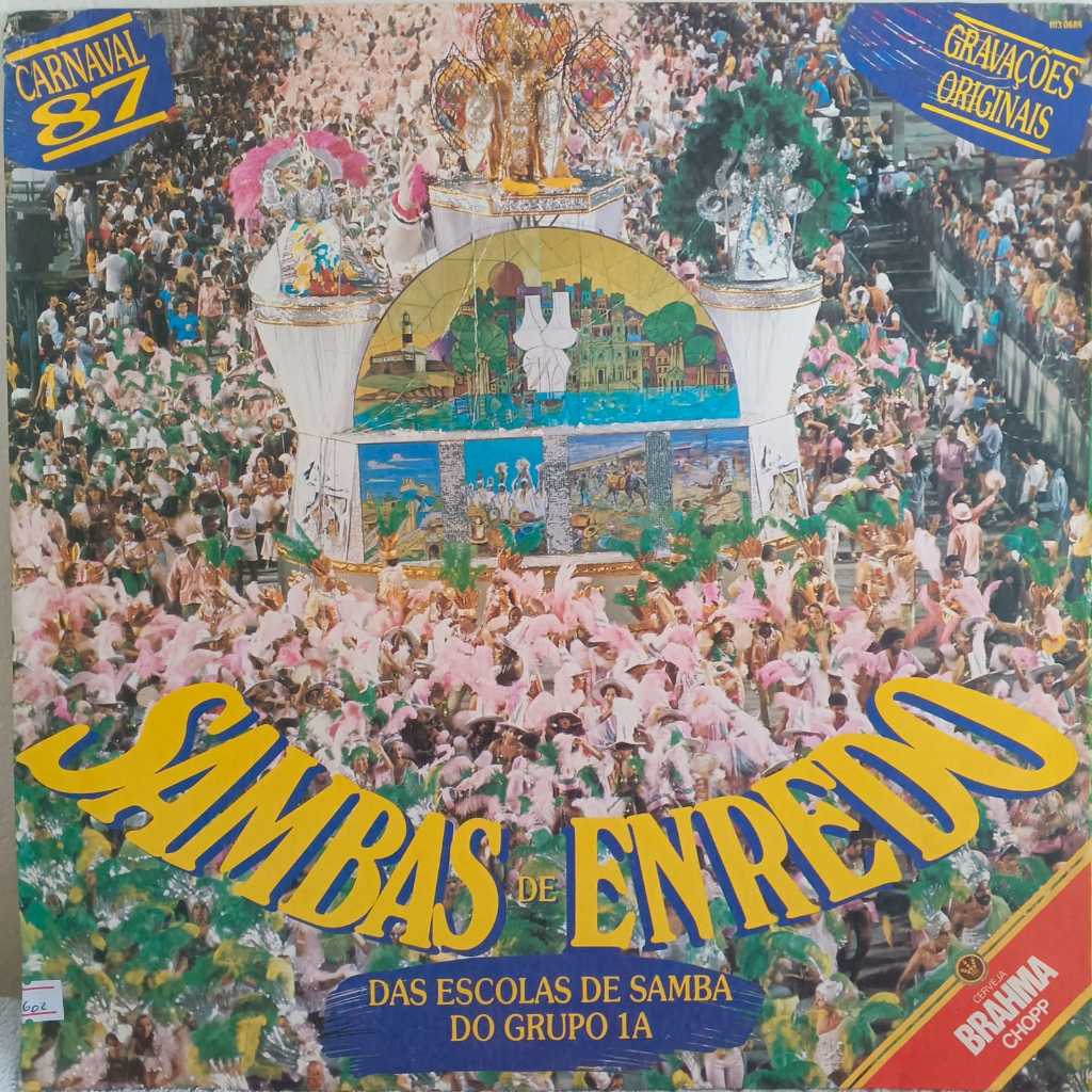 LP - Samba De Enredo Das Escolas De Samba Do Grupo 1A
