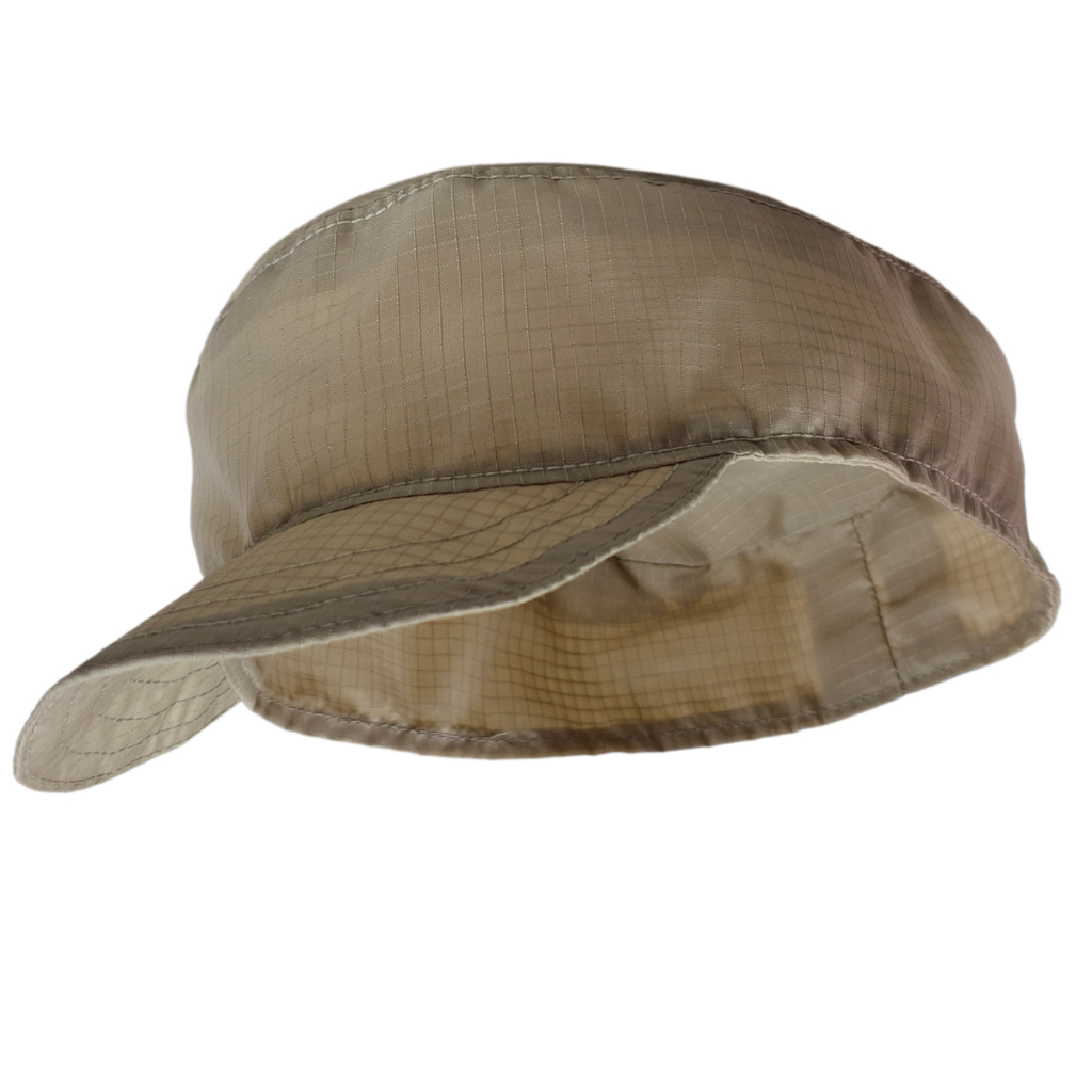 Gorro Pala Mole Bege Boné Cobertura Velame Nylon Rips em Oferta na Shopee