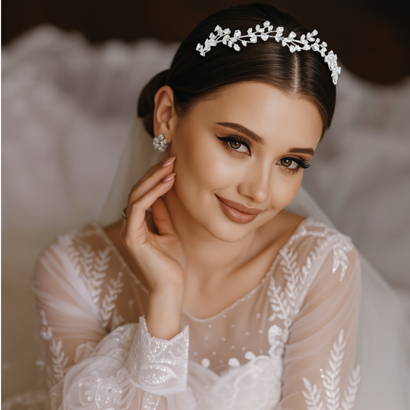 Tiara Porta Coque Coroa Zircônia Prata & Dourada Para Penteado Noiva Casamento Festa de 15 Anos Debutante em Oferta na Shopee