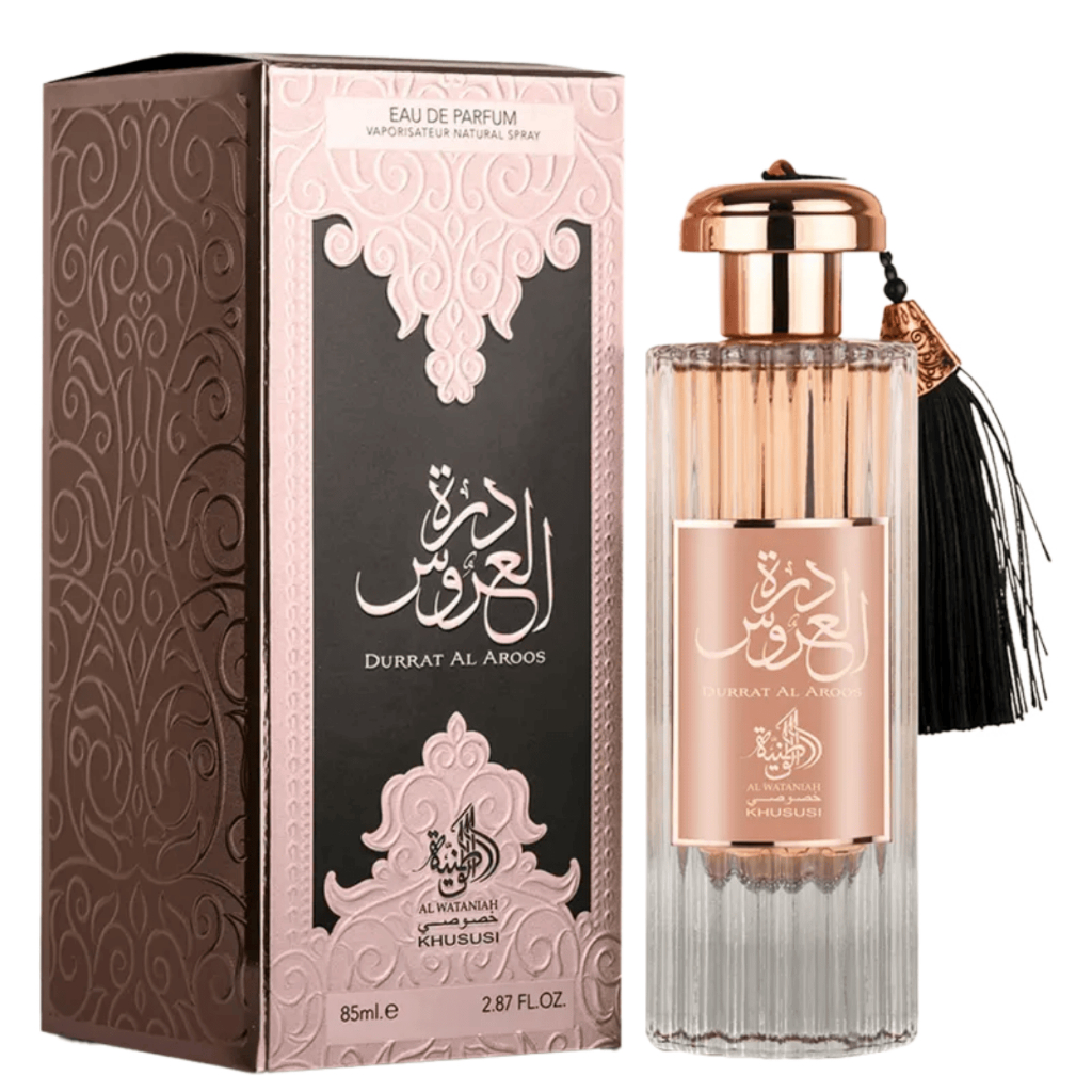 Perfume Durrat al Aroos Árabe 100ml Feminino Embalagem de vidro lacrado em Oferta na Shopee