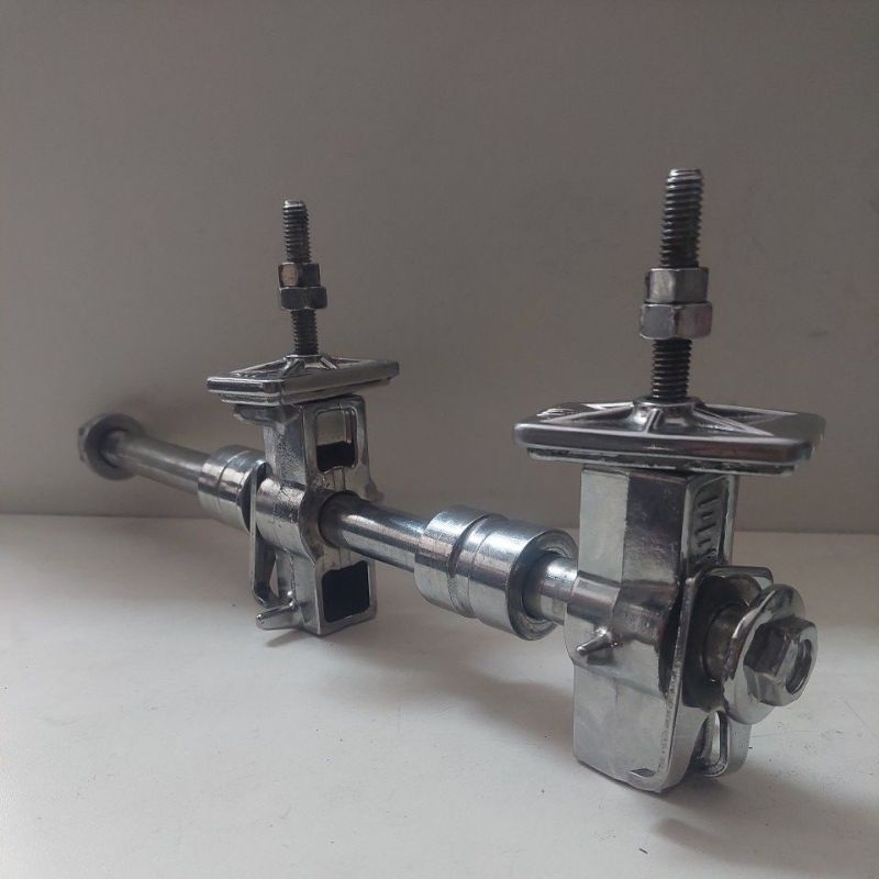 Eixo Traseiro Completo Honda Transalp 700 Xl Original Cromado Semi-Novo.