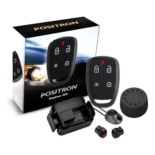 Alarme Automotivo Positron Keyless KL360 Universal com Sirene e Presença