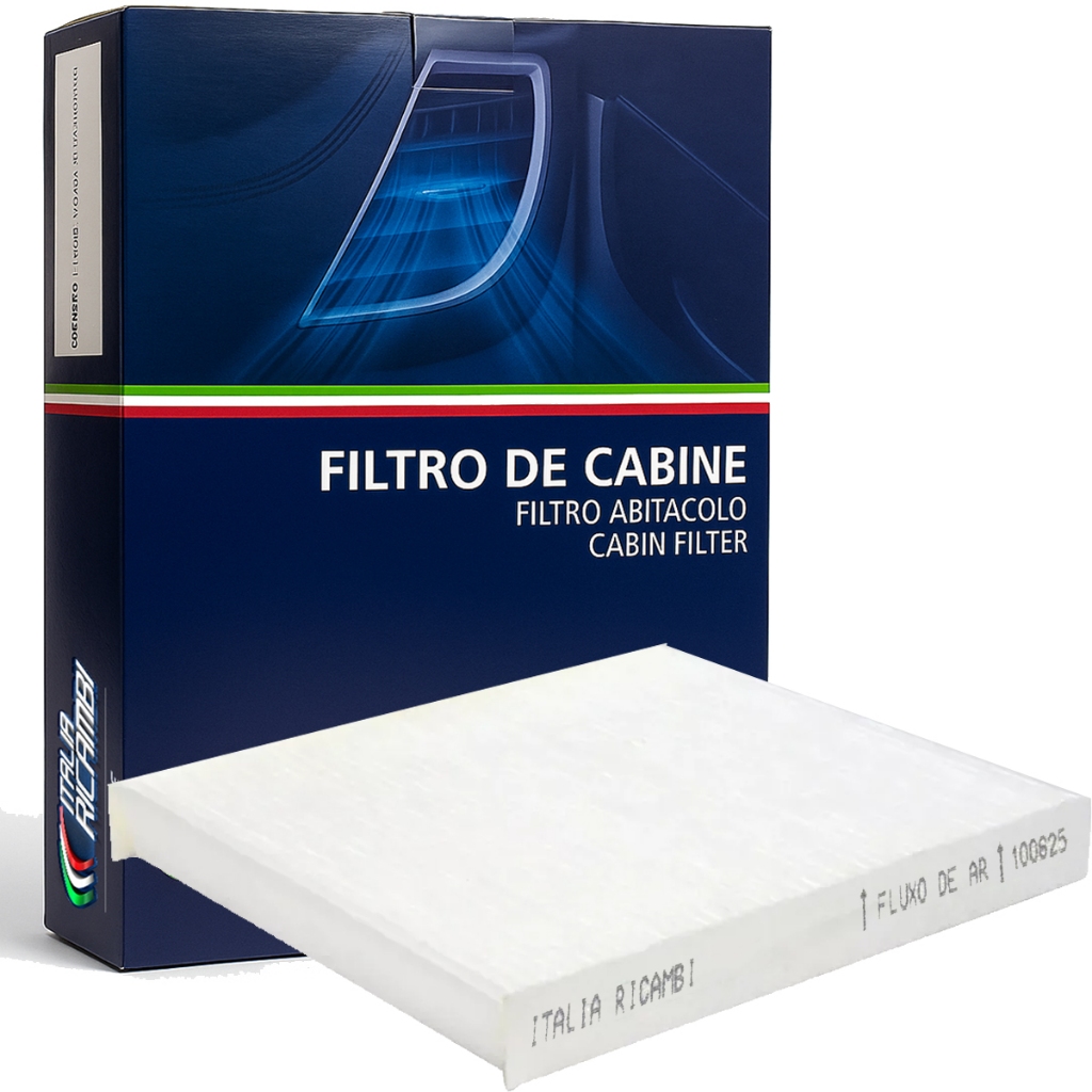 Filtro De Cabine Ar Condicionado Italia Ricambi Fiat Argo Cronos Novo Uno Novo Palio Grand Siena Fiorino Mobi