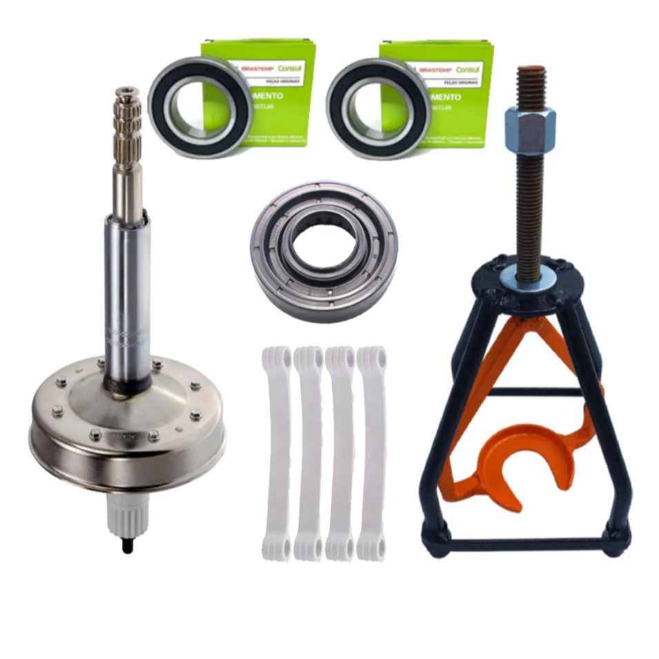 Mecanismo Kit Eixo Longo Para Consul Maré Super cwl10 + saca Cambio