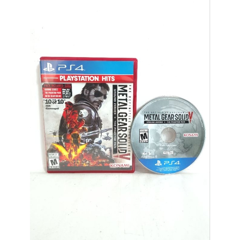 Metal Gear Solid V The Definitive Experience PS4 mídia física Impecável