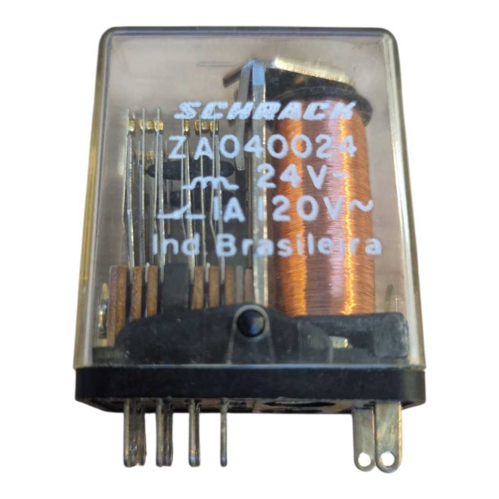 Rele Za040024  24v 1a 120v Schrack