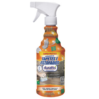 Limpador de Sofá Tapetes Estofados Prático Tira Manchas Spray 500ml Duratto