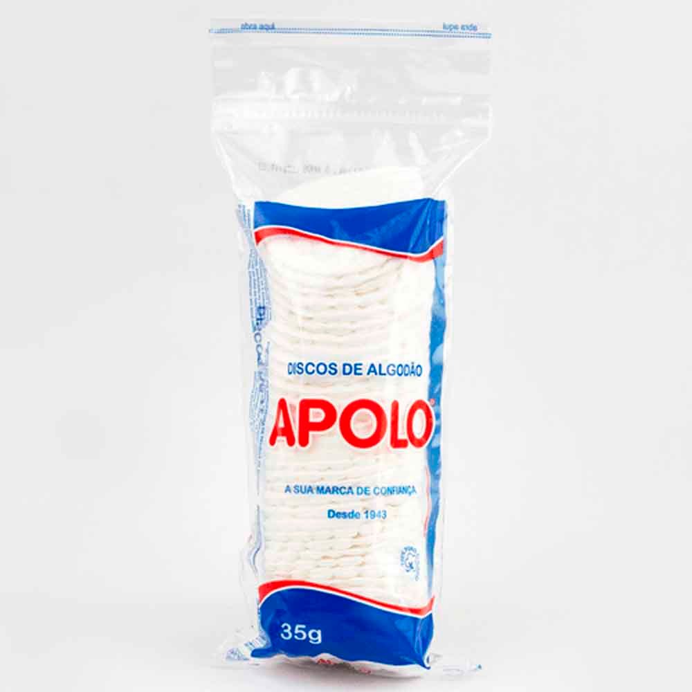 Discos de Algodão 35g - Apolo em Oferta na Shopee