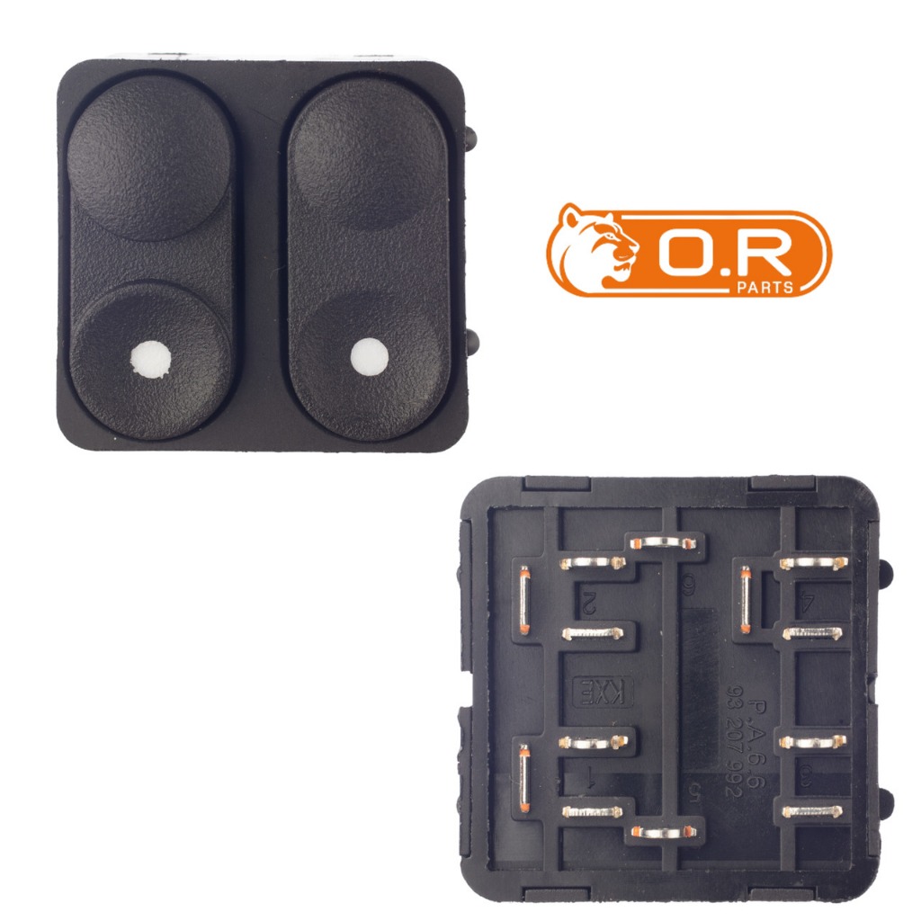 BOTÃO INTERRUPTOR VIDRO ELÉTRICO GM CORSA CLASSIC 1996/2015 HATCH SEDAN · foto 2