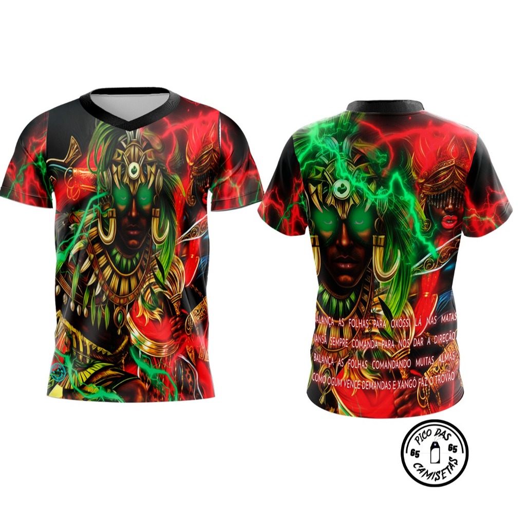 CAMISETA OXÓSSI E IANSÃ