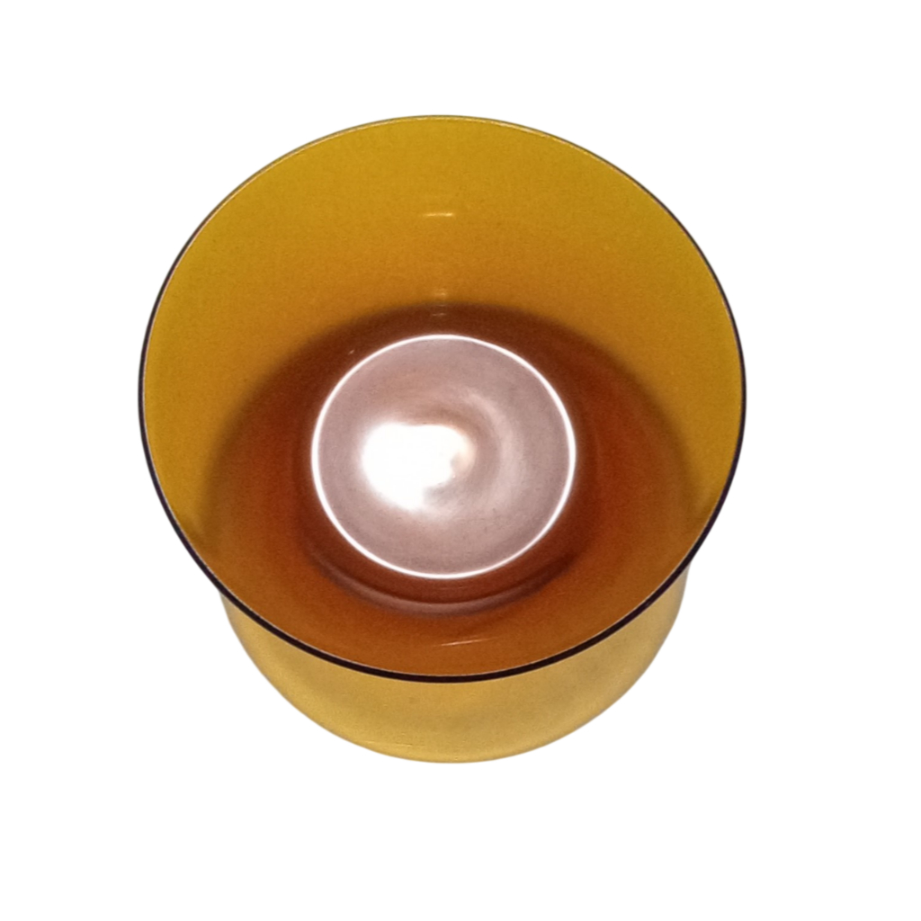 Saladeira Ou Bowl Duralex - Âmbar - Década De 80 Âmbar