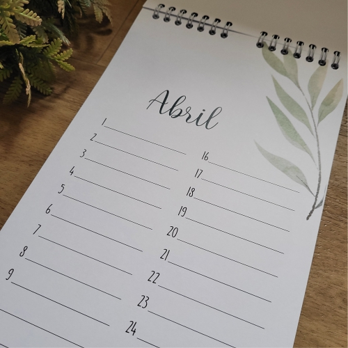 Calendário permanente de Aniversários