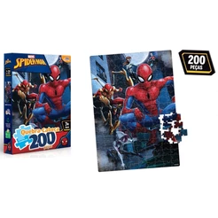 Quebra-Cabeça Marvel Homem Aranha 200 Peças - Toyster 8023