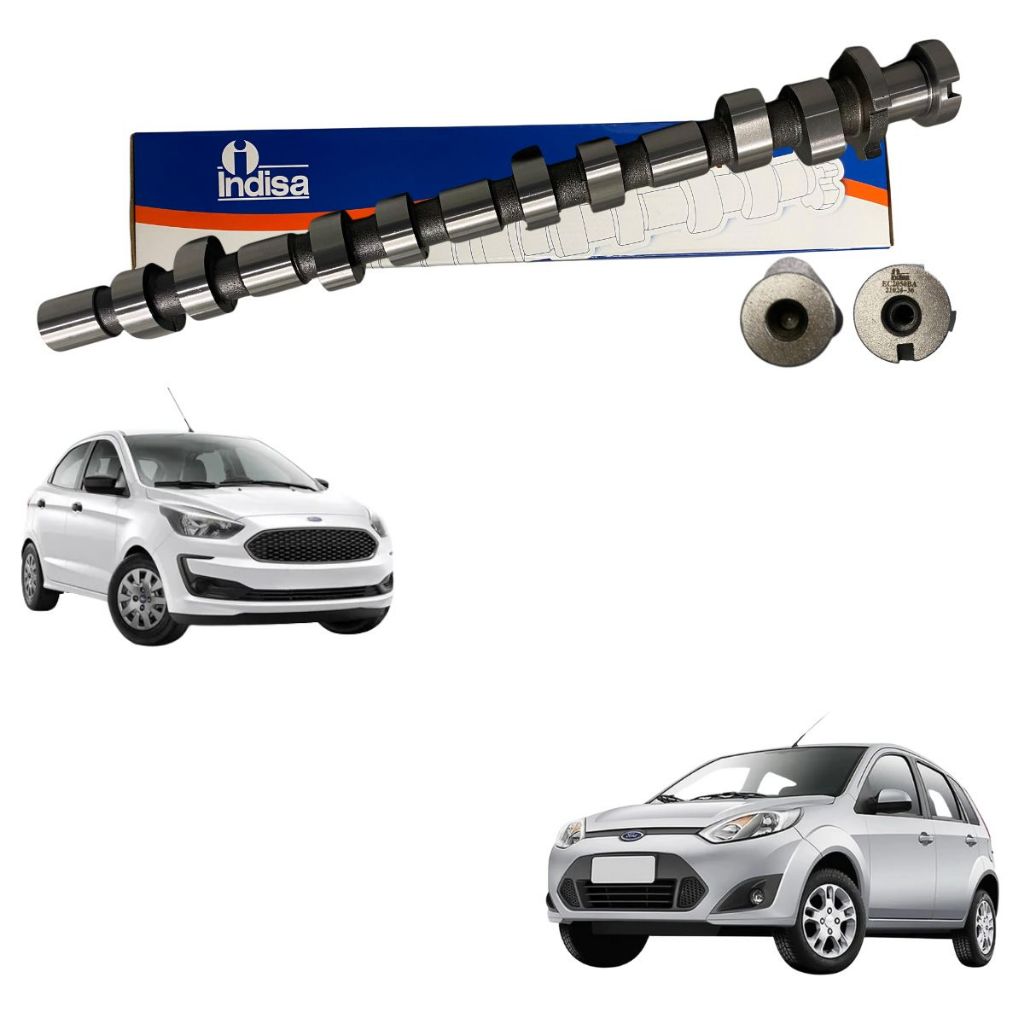 Eixo de Comando de Válvulas Para Ford Ka Ford Fiesta 1.0 8v 2006 Até 2014 Indisa Letra BA em Oferta na Shopee
