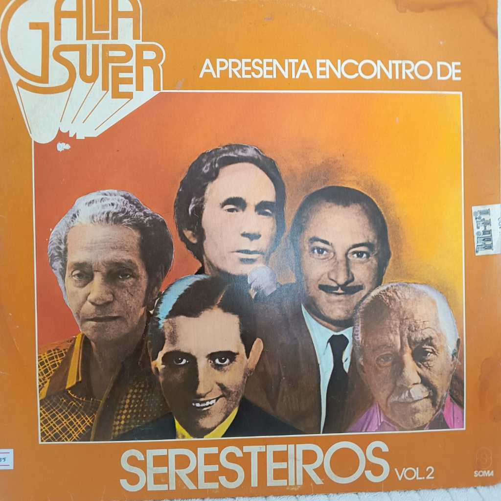 LP - Gala Super Apresenta Encontro De Seresteiros Vol.2