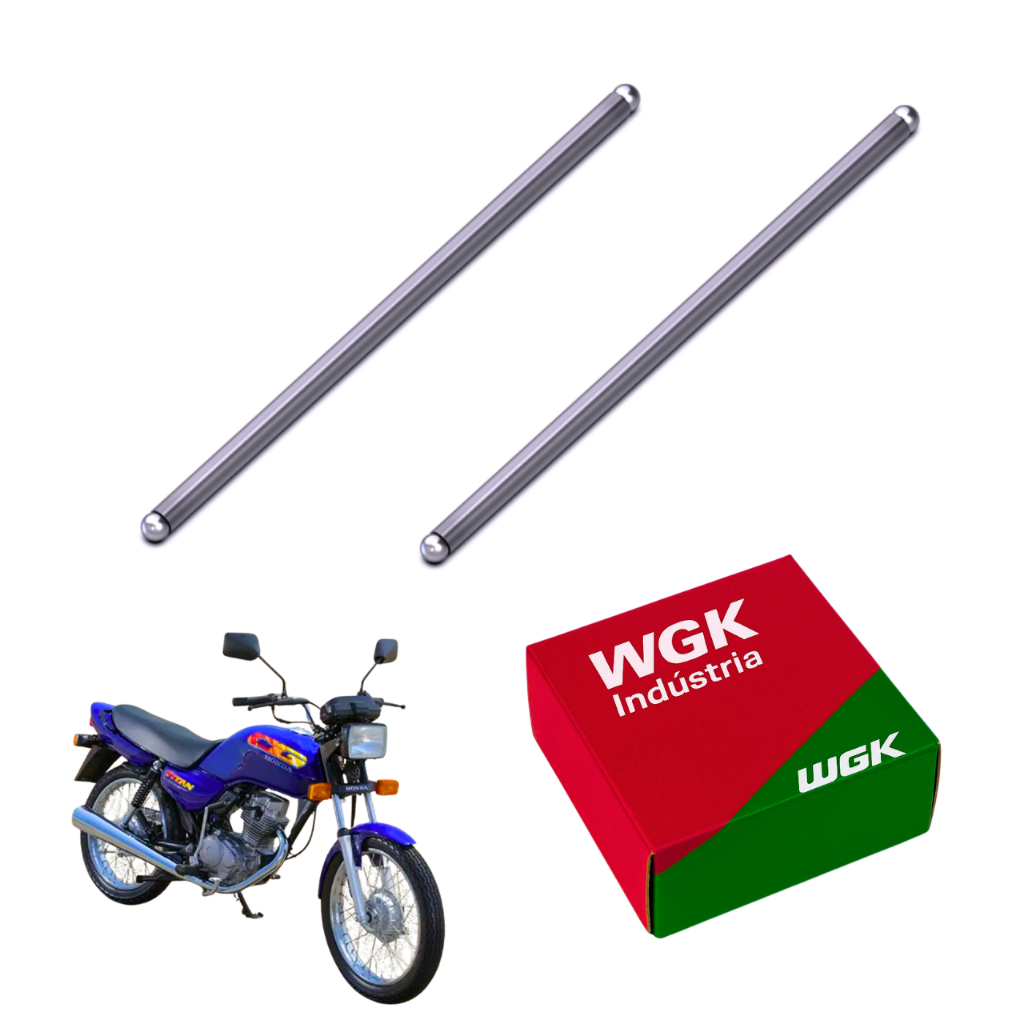 Par Vareta De Válvulas Cg Titan 125 Todas / Fan 125 2000 Á 2008 - WGk