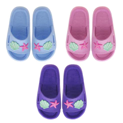 Chinelo Nuvem Slide Infantil Feminino Fundo do Mar Kidstep