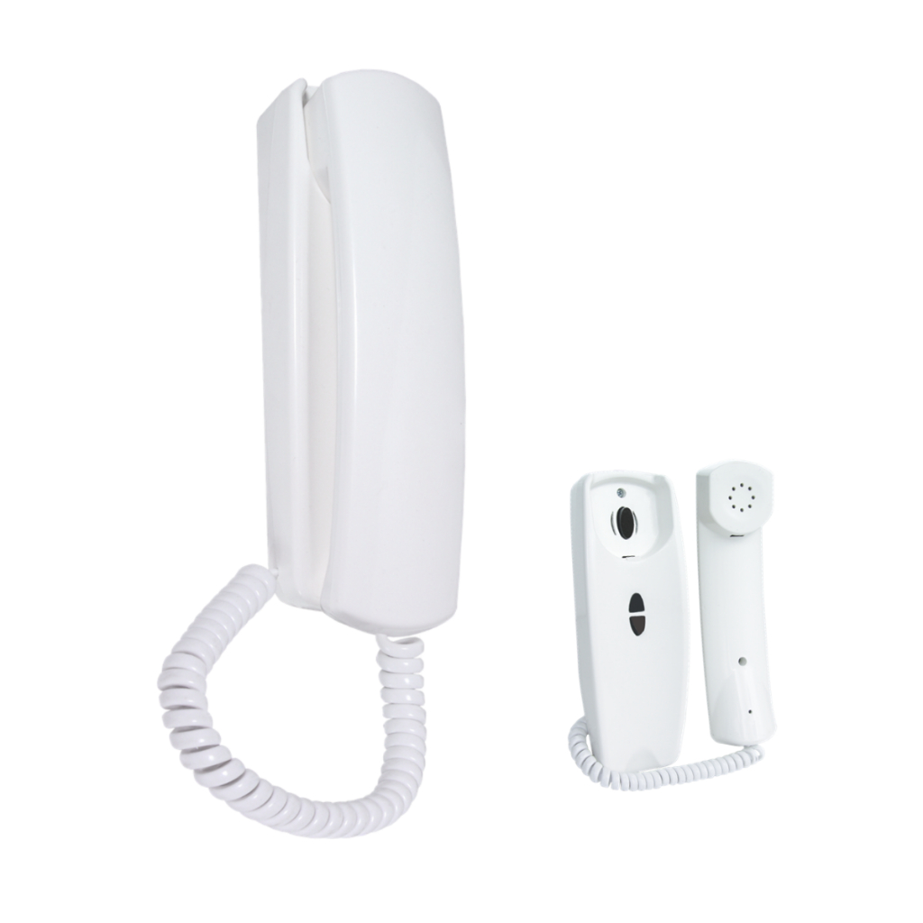 Monofone Branco para extensão 2 fios