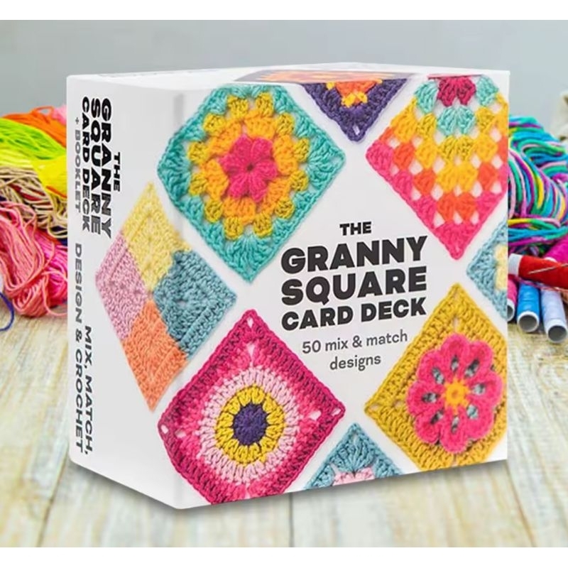 Kit de Cartões de Padrões Granny Square Crochê – 50 Gráficos Exclusivos para Crochê Criativo — imagem 2 de 2