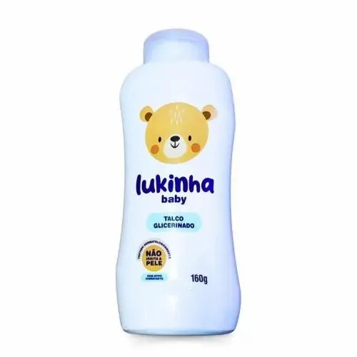 TALCO INFANTIL LUKINHA GLICERINADO 160g