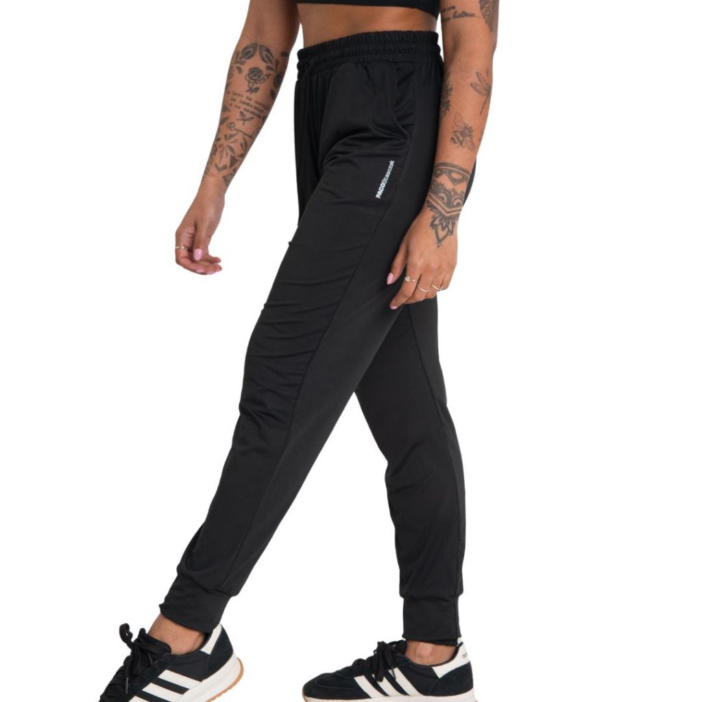 Calça Feminina Jogger Casual Confortável em Poliéster e Elastano