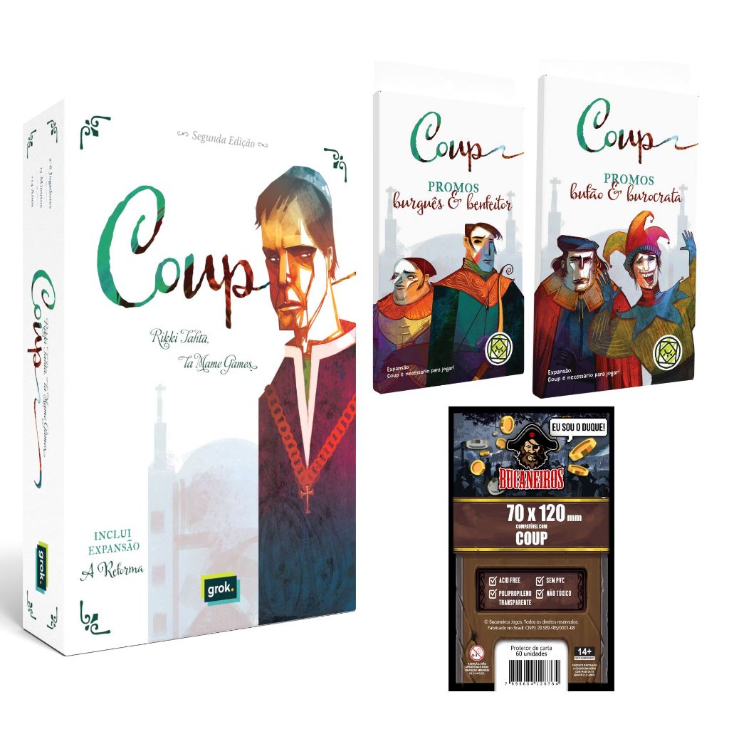 Combo Coup 2a Ed + 2 Promos + Sleeves