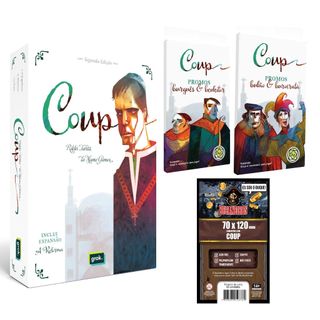 Combo Coup 2a Ed + 2 Promos + Sleeves - Grok Games