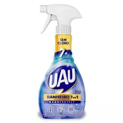 Desinfetante 500ml Banheiro 7 Em 1 Sem Cloro Gatilho Uau