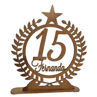 40 Unidades de topo de mesa aniverssario 15,18,25,30 anos fazemos para todas as idades lembrança #15 em Oferta na Shopee