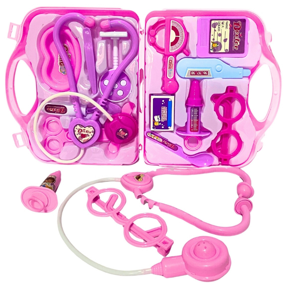 Kit Maleta Médica Enfermeira Infantil - Small Doctor Educativo Brinquedo Criança Menina Doutora em Oferta na Shopee