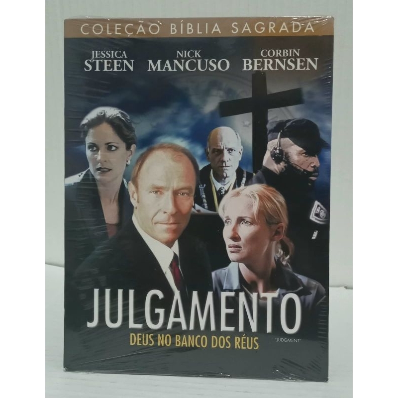 Dvd Light Julgamento - Deus no Banco dos Réus - Nick Mancuso (Novo/Original/Lacrado)