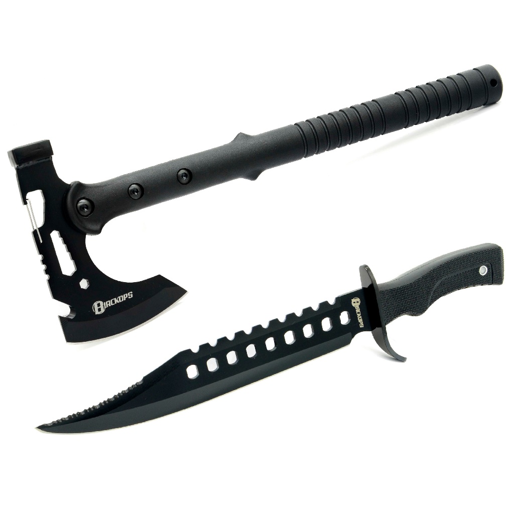 Machado Tático Viking Militar Camping Sobrevivência Acampamento mato THY-7+ Facão Tático Mat K-0521C