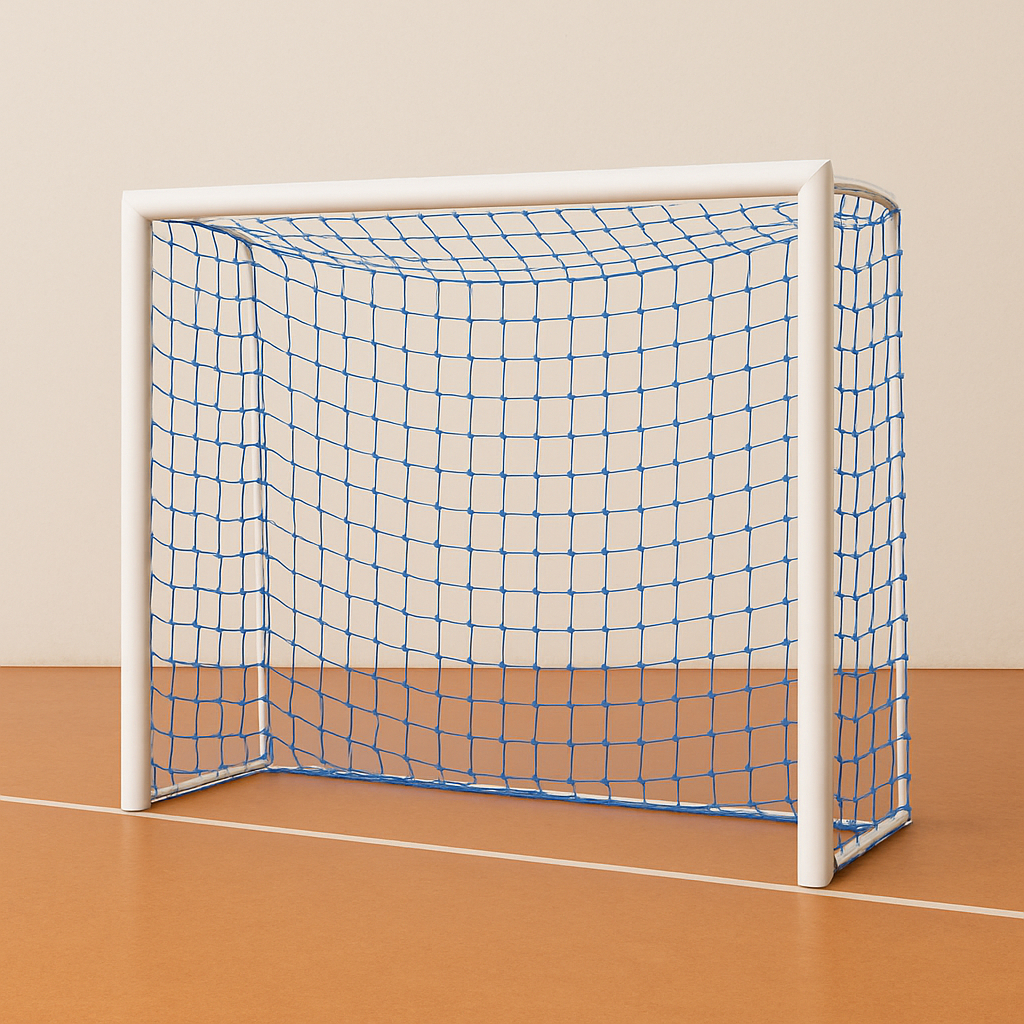 MEIO PAR DE REDE PARA  FUTEBOL DE SALÃO FUTSAL 2MM NYLON NÃO É O PAR TRAVE NÃO INCLUSA