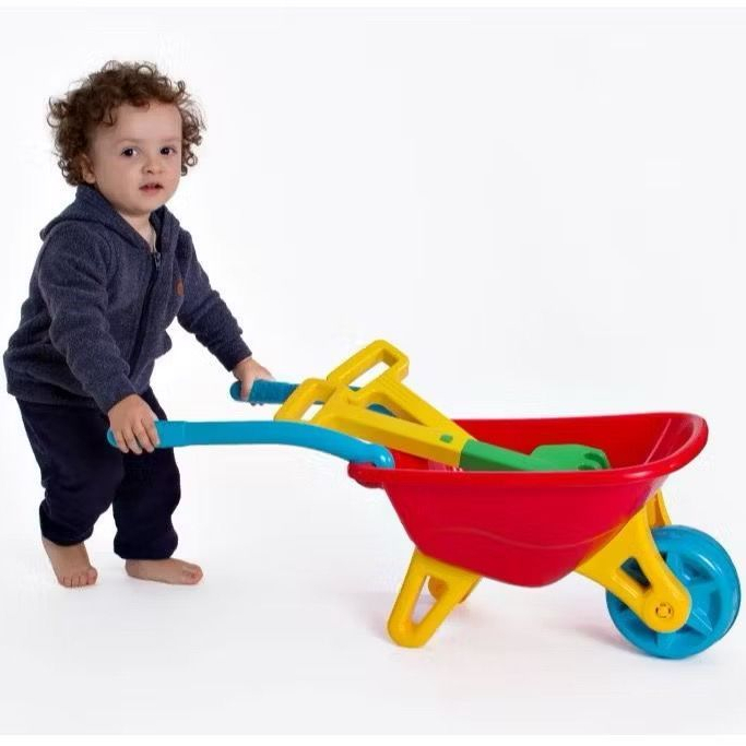 Carrinho De Mao Big Carriola Magic Toys Acessórios Pá e Rastelo . Entrega Imediata .