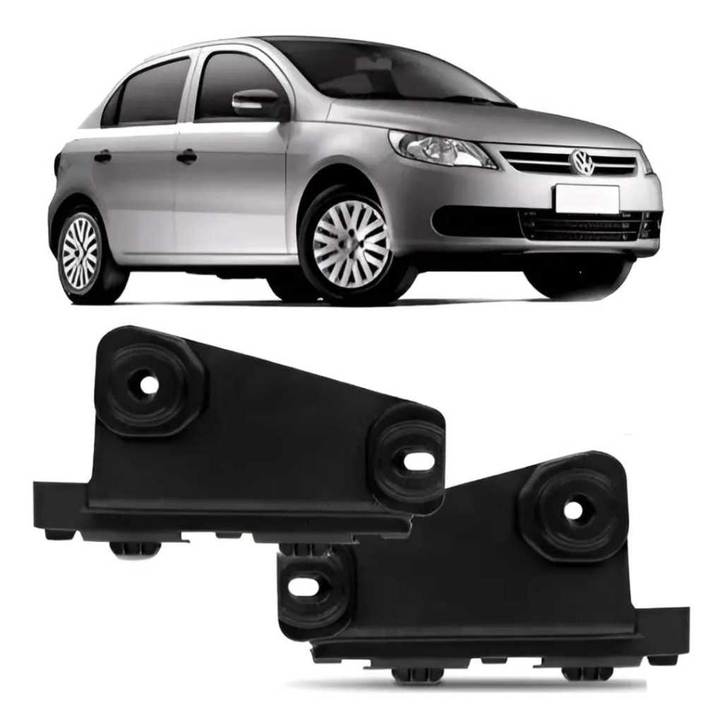 Par Guia Para-choque Dianteiro Gol G5 2008 À 2012