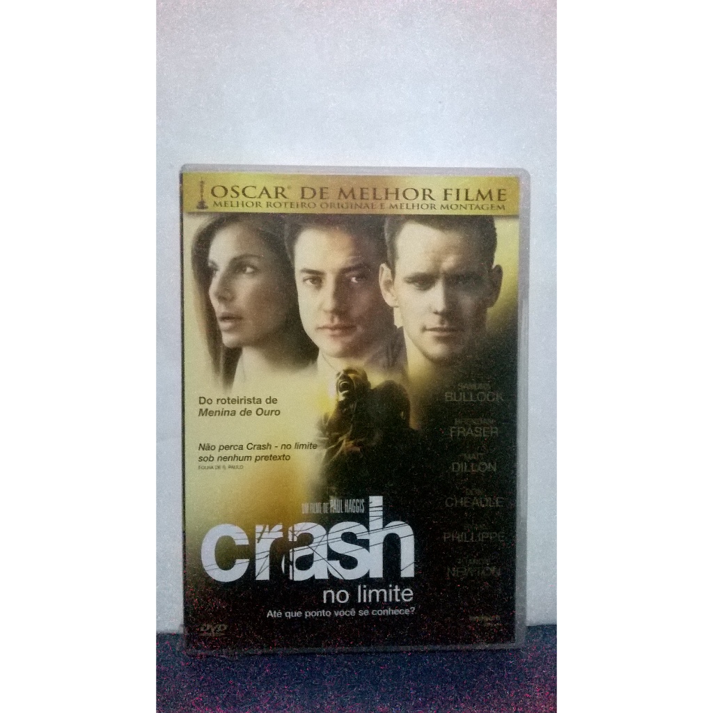 Crash No Limite -Matt Dillon, Brendan Fraser, Sandra Bullock - DVD  Original