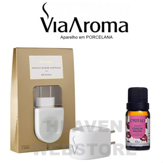 Aromatizador Via Aroma - Essência Caszulo - ESCOLHA o MODELO - Difusor Aromaterapia em Oferta na Shopee