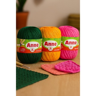 Linha Anne Circulo 500 Metros - linha para crochê - linha para tricô - fio para crochê em Oferta na Shopee