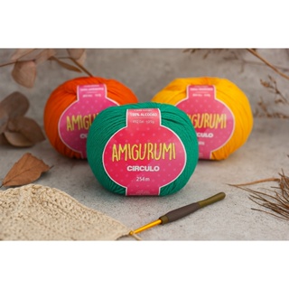 Fio Amigurumi Círculo 125g – Crochê & Tricô | Amigurumi, Bonecos, Artesanato em Oferta na Shopee