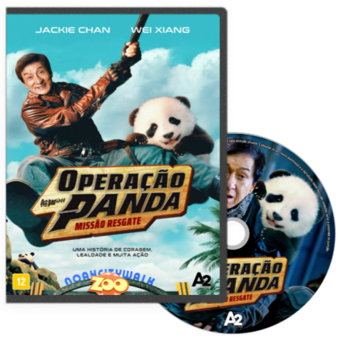 DVD - Operação Panda - Missão Resgate (2025) (Dual Áudio)