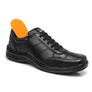 Sapatenis Social Masculino Tênis Casual Linha Confort Solado Antiderrapante Plamilha Super Macia