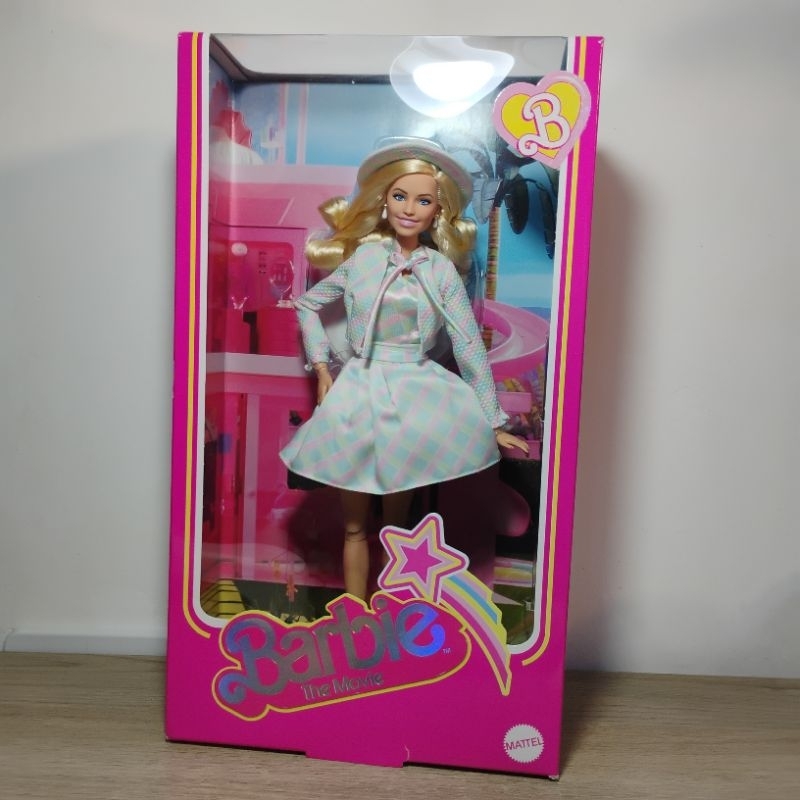 Boneca Barbíe The Movie de Volta a Barbieland Nova Lacrada Mattel Filme Articulada Margot Robbie