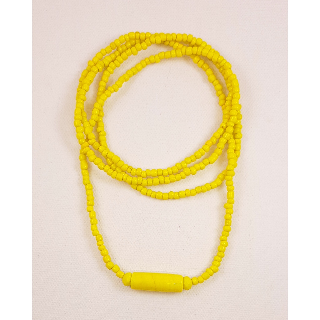 Guia de Proteção Amarela 60cm com Firma Oxum Iansã Orixá Umbanda Candomblé Envio Imediato em Oferta na Shopee