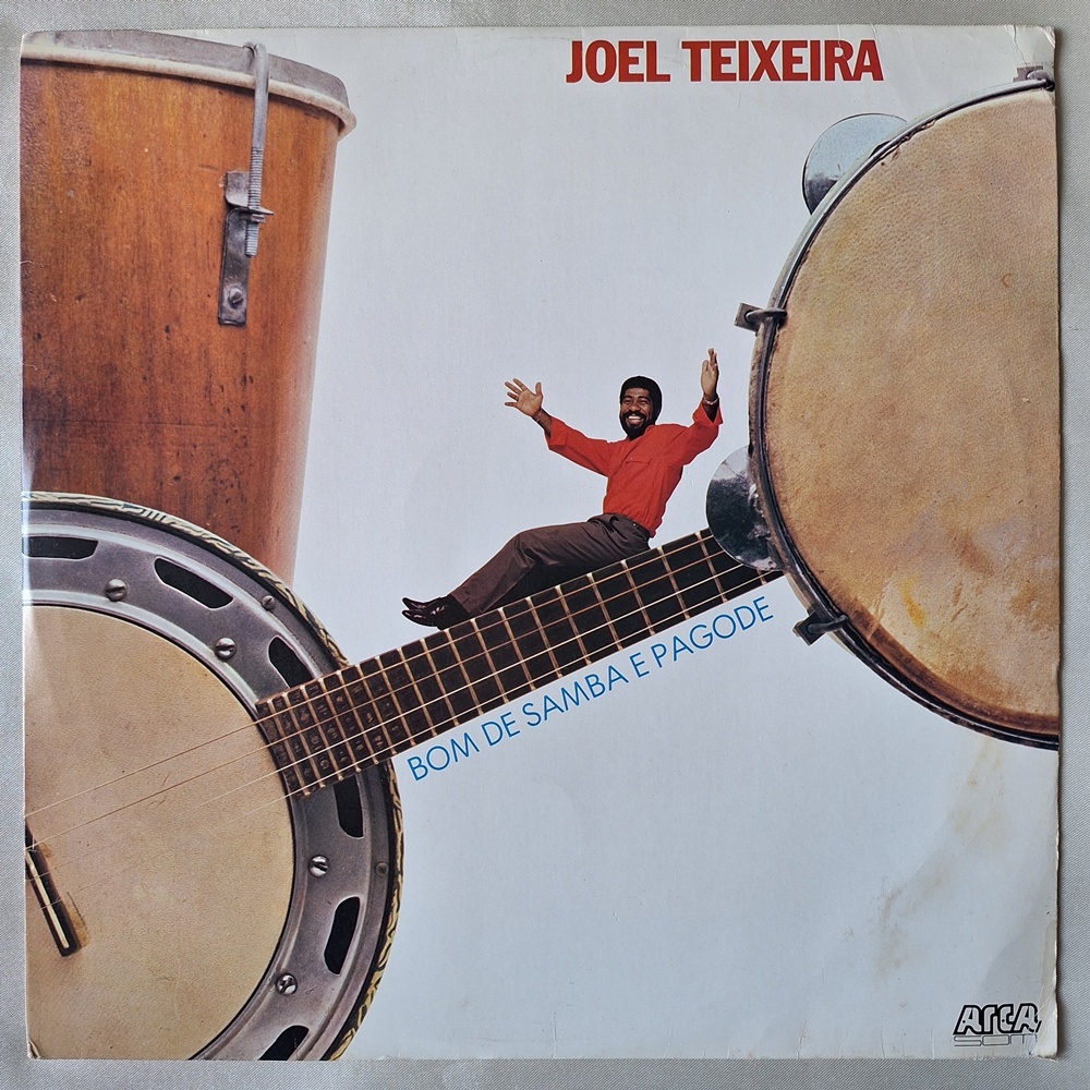 DISCO DE VINIL LP - JOEL TEIXEIRA – BOM DE SAMBA E PAGODE (1986)