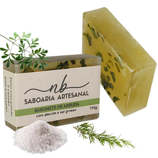 Sabonete Arruda/Alecrim/Sal Grosso Quebranto Mau-Olhado Energia Positiva em Oferta na Shopee
